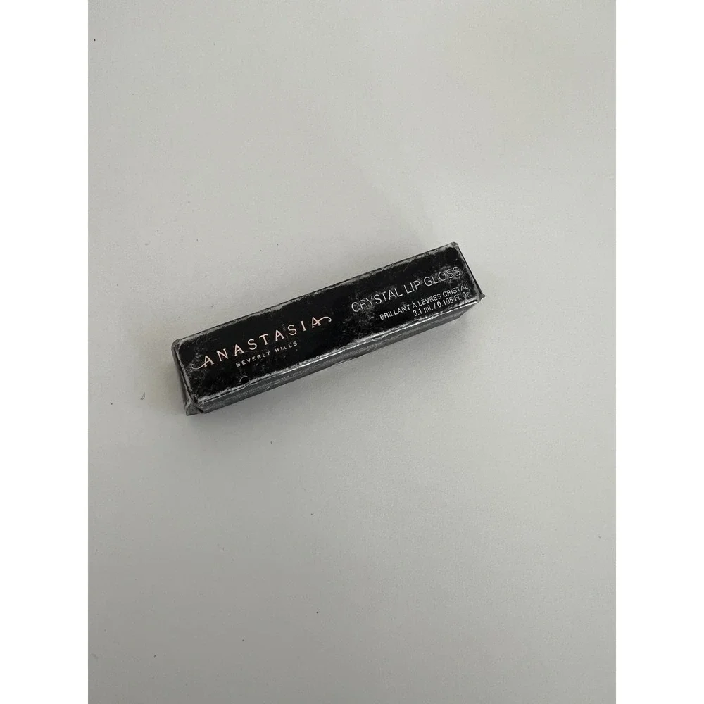 Anastasia Beverly Hills Crystal Lip Gloss Shade Glass Clear High Shine 0.105oz